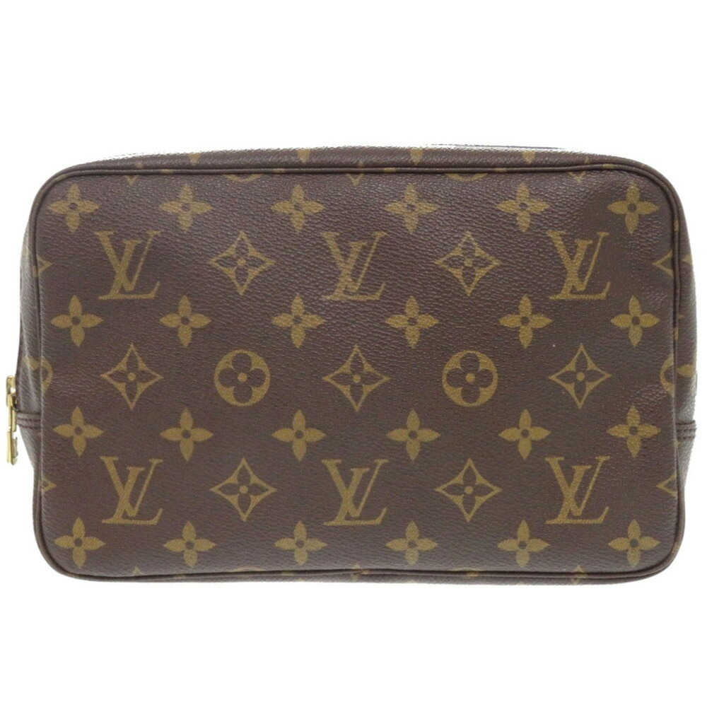 LOUIS VUITTON Authentic Brown Monogram Pouch - Picture 1 of 10